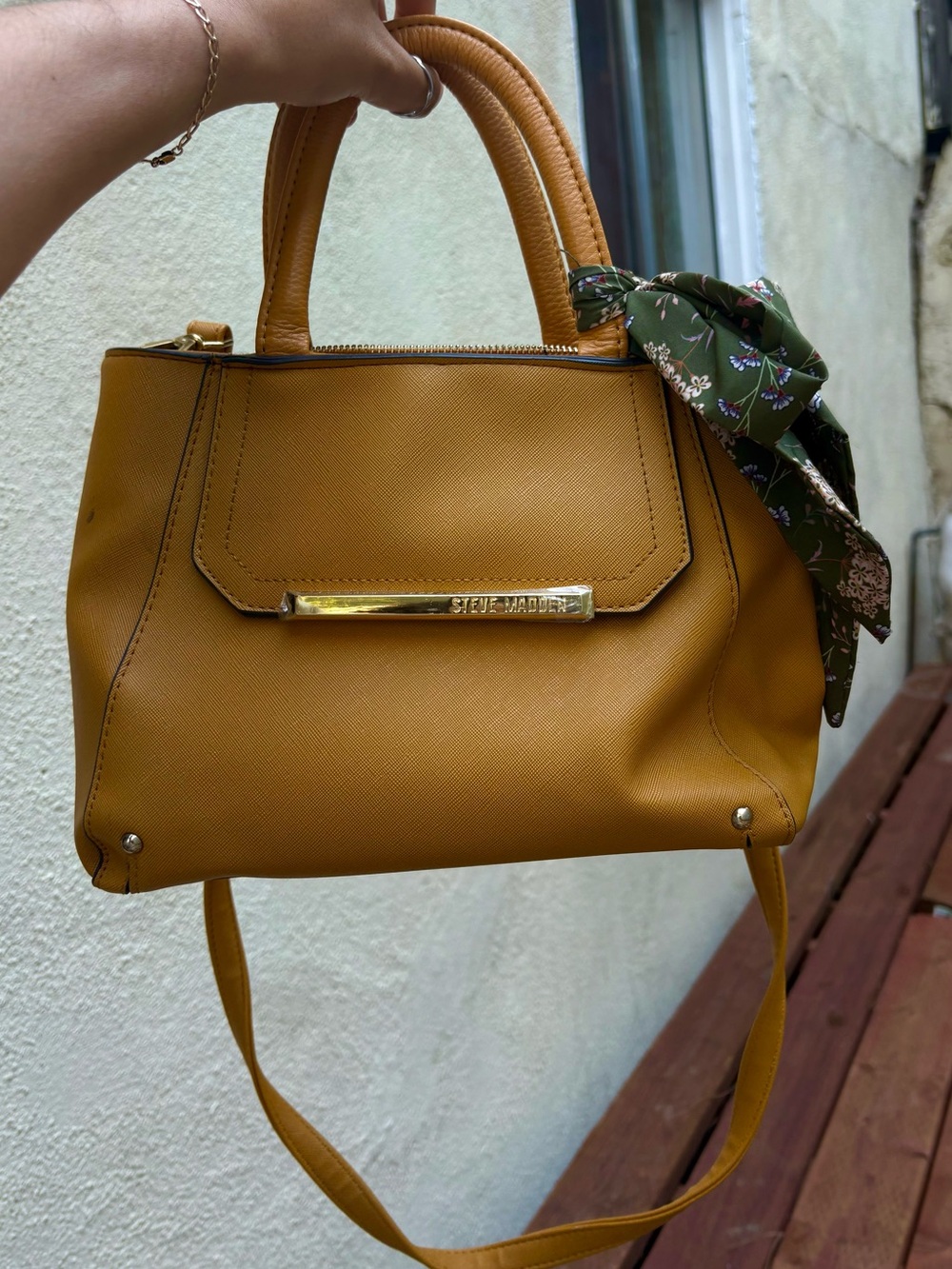 Mustard Yellow Steve Madden Purse